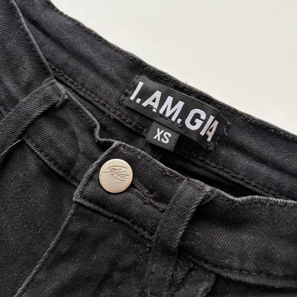 I Am Gia Embellished Black Jeans - Picture 7 of 9